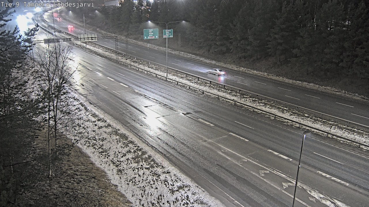 Weather Camera Image Väg 9 Tammerfors, Lahdesjärvi, Tampere, Pirkanmaa