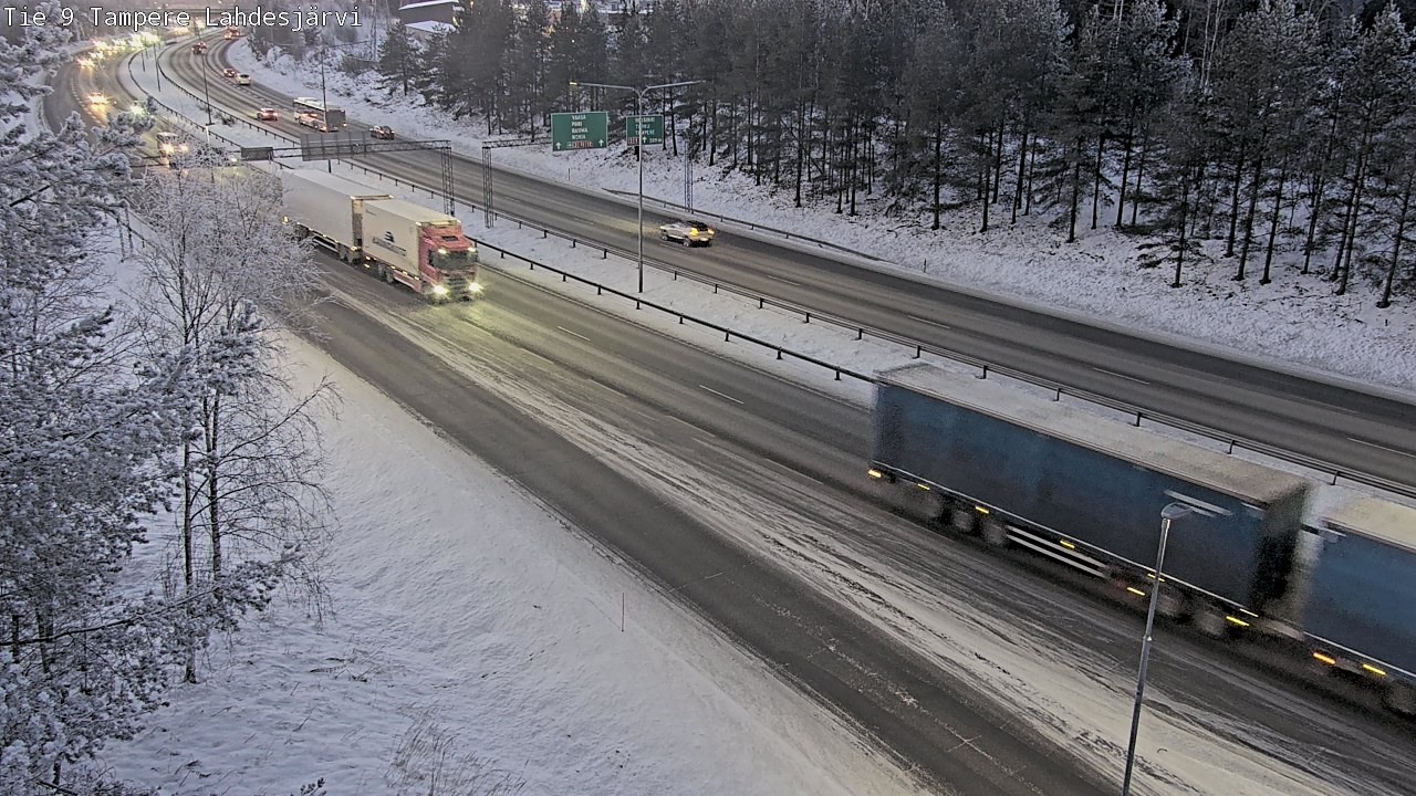 Kelikamerat Kuva Tie 9 Tampere, Lahdesjärvi, Tampere, Pirkanmaa