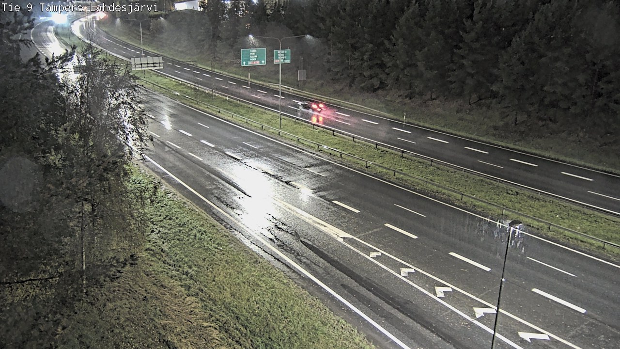 Weather Camera Image Road 9 Tampere, Lahdesjärvi, Tampere, Pirkanmaa