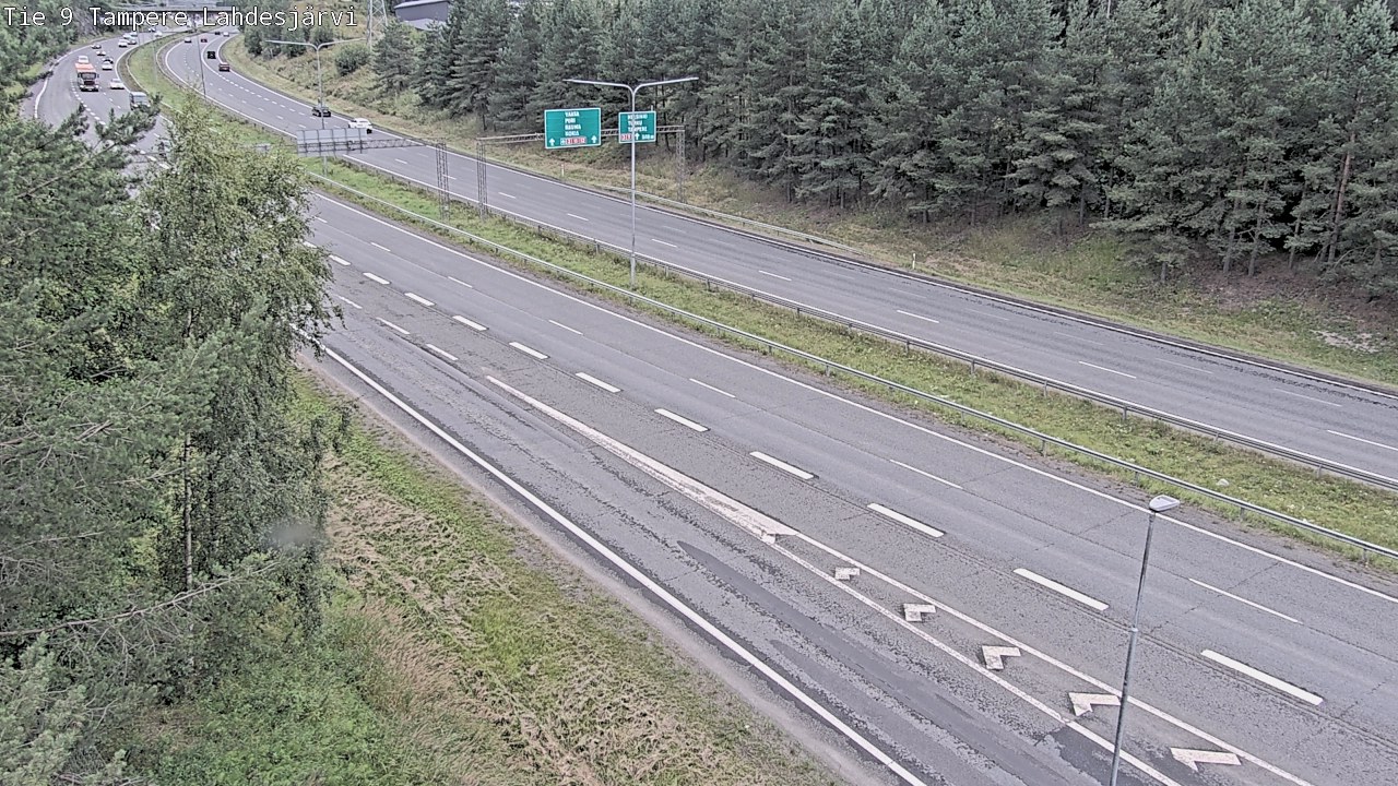 Weather Camera Image Road 9 Tampere, Lahdesjärvi, Tampere, Pirkanmaa