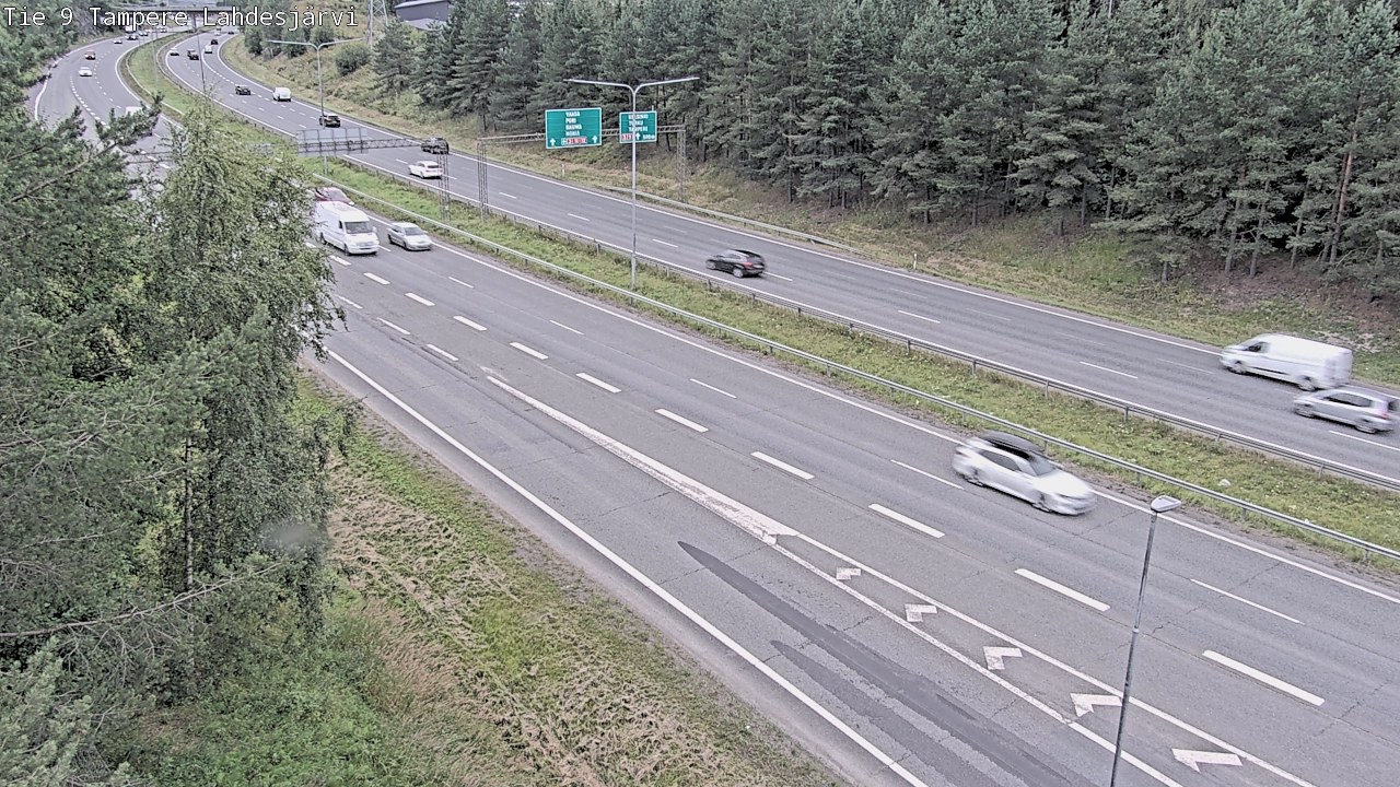 Weather Camera Image Road 9 Tampere, Lahdesjärvi, Tampere, Pirkanmaa
