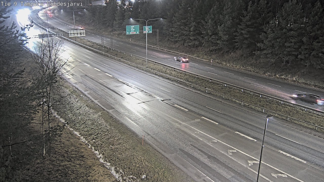 Weather Camera Image Road 9 Tampere, Lahdesjärvi, Tampere, Pirkanmaa