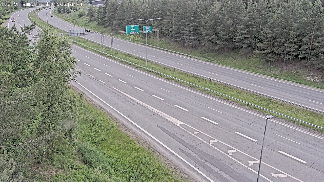 Kelikamerat Kuva Tie 9 Tampere, Lahdesjärvi, Tampere, Pirkanmaa
