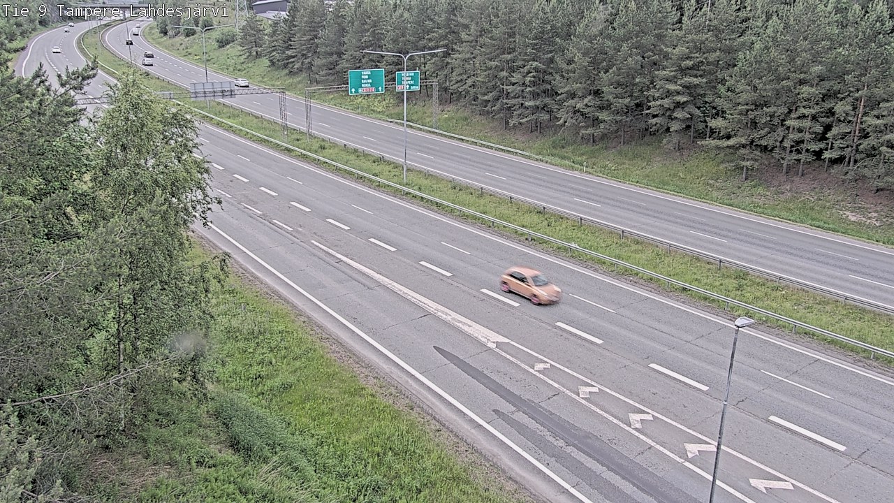 Kelikamerat Kuva Tie 9 Tampere, Lahdesjärvi, Tampere, Pirkanmaa