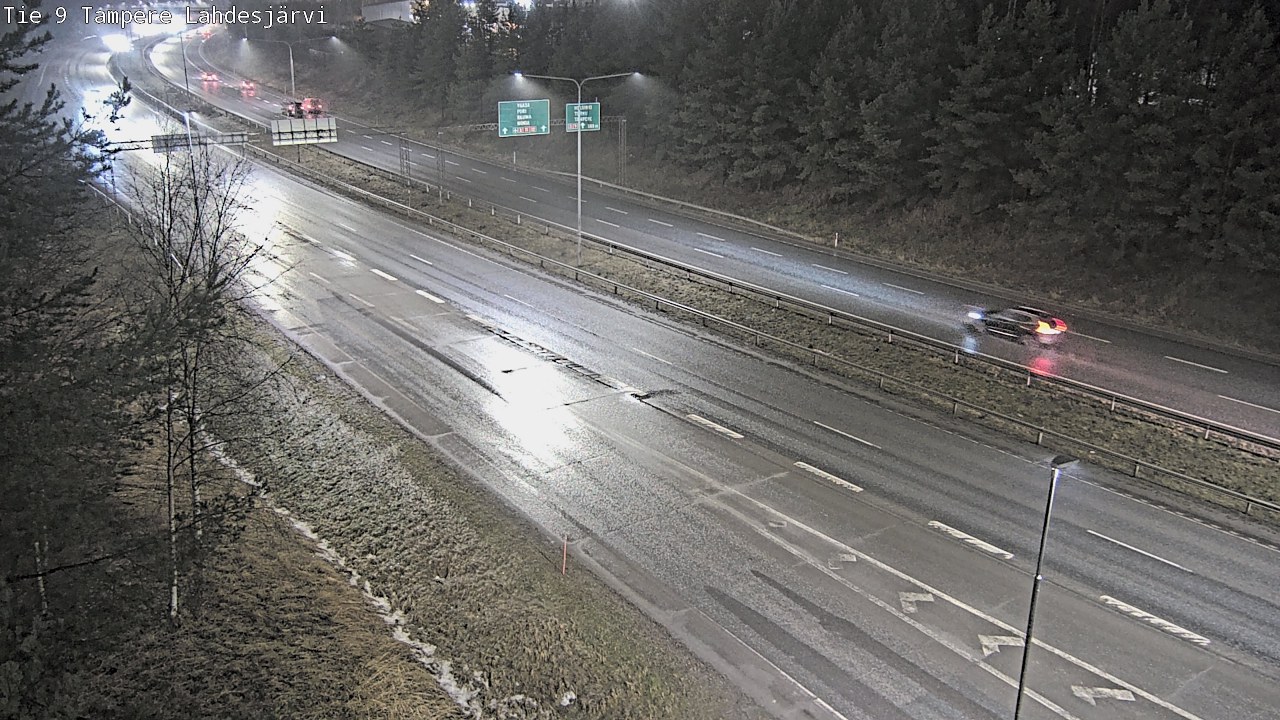 Weather Camera Image Road 9 Tampere, Lahdesjärvi, Tampere, Pirkanmaa