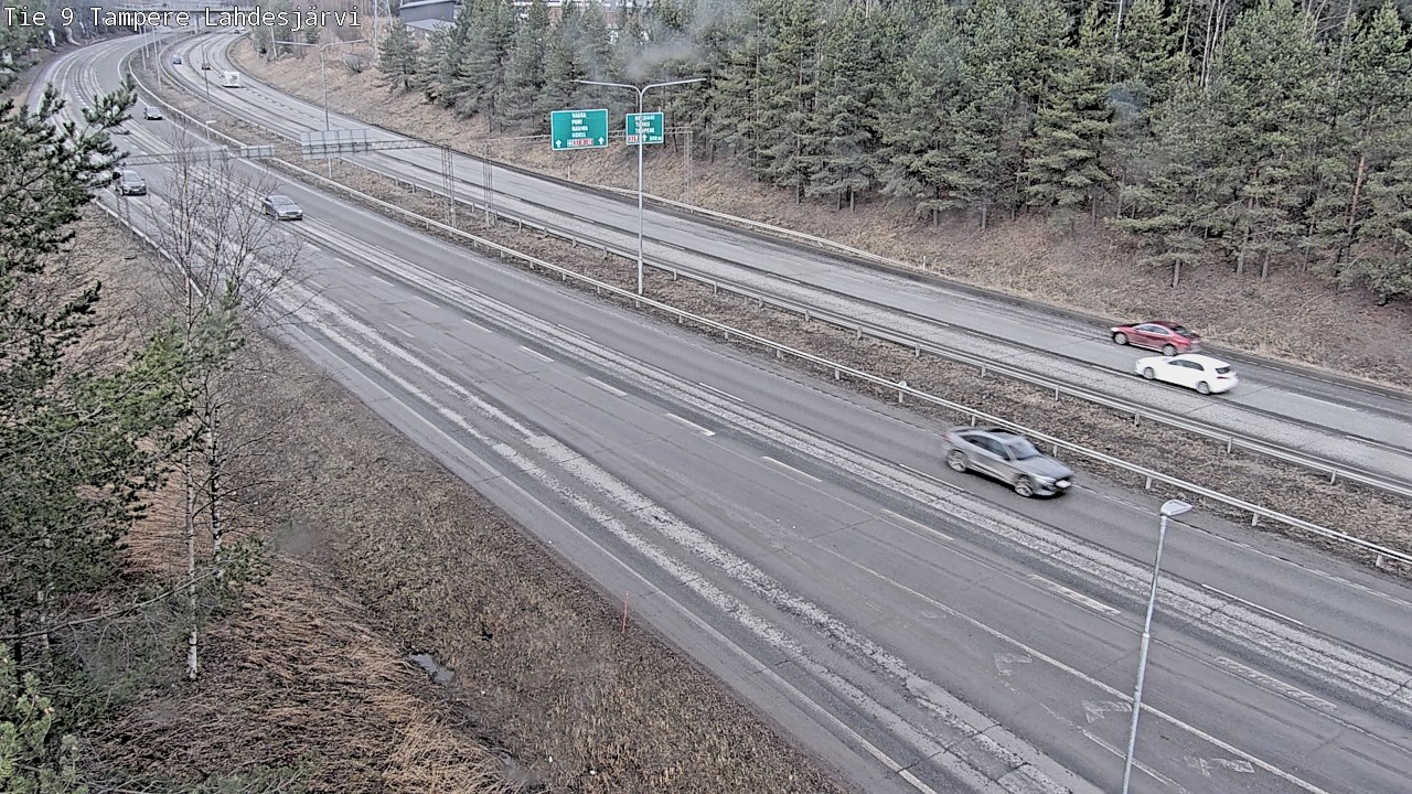 Weather Camera Image Road 9 Tampere, Lahdesjärvi, Tampere, Pirkanmaa