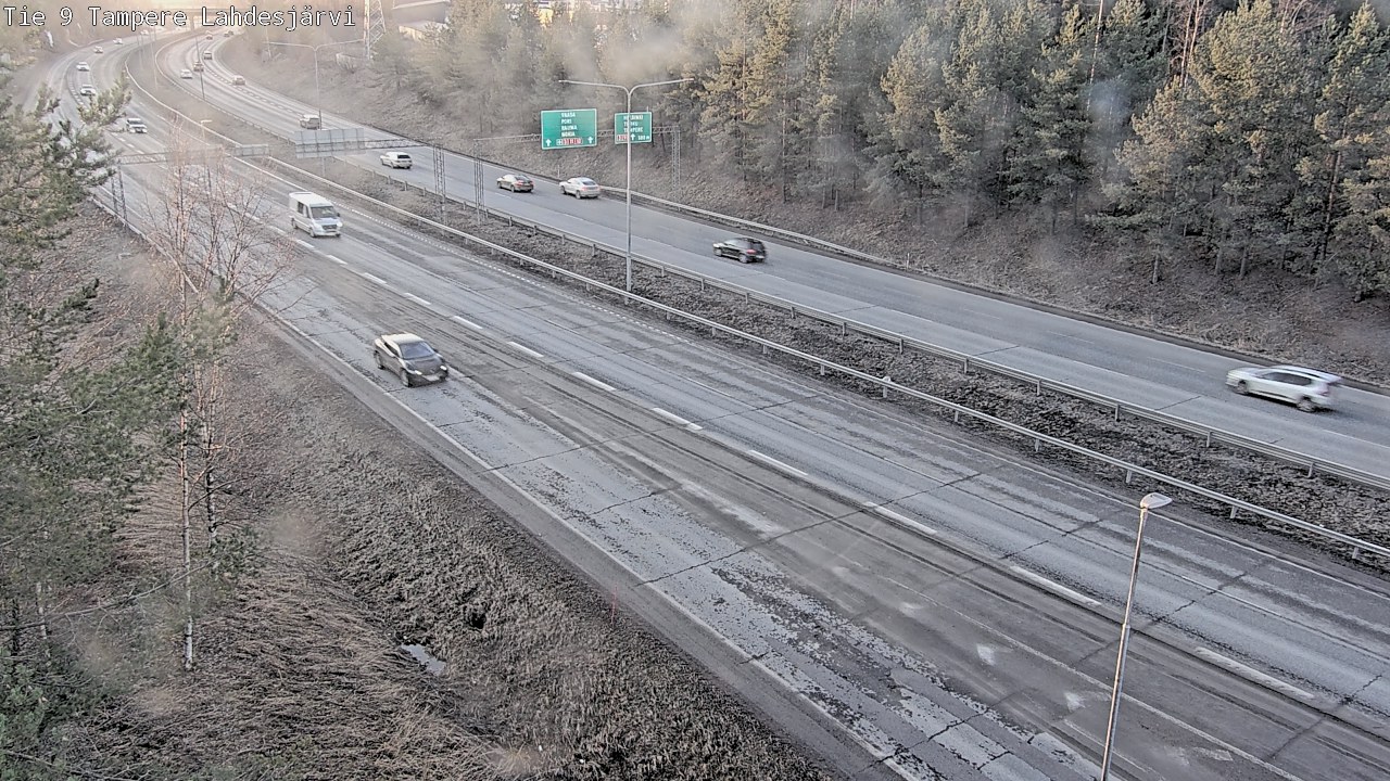 Weather Camera Image Road 9 Tampere, Lahdesjärvi, Tampere, Pirkanmaa