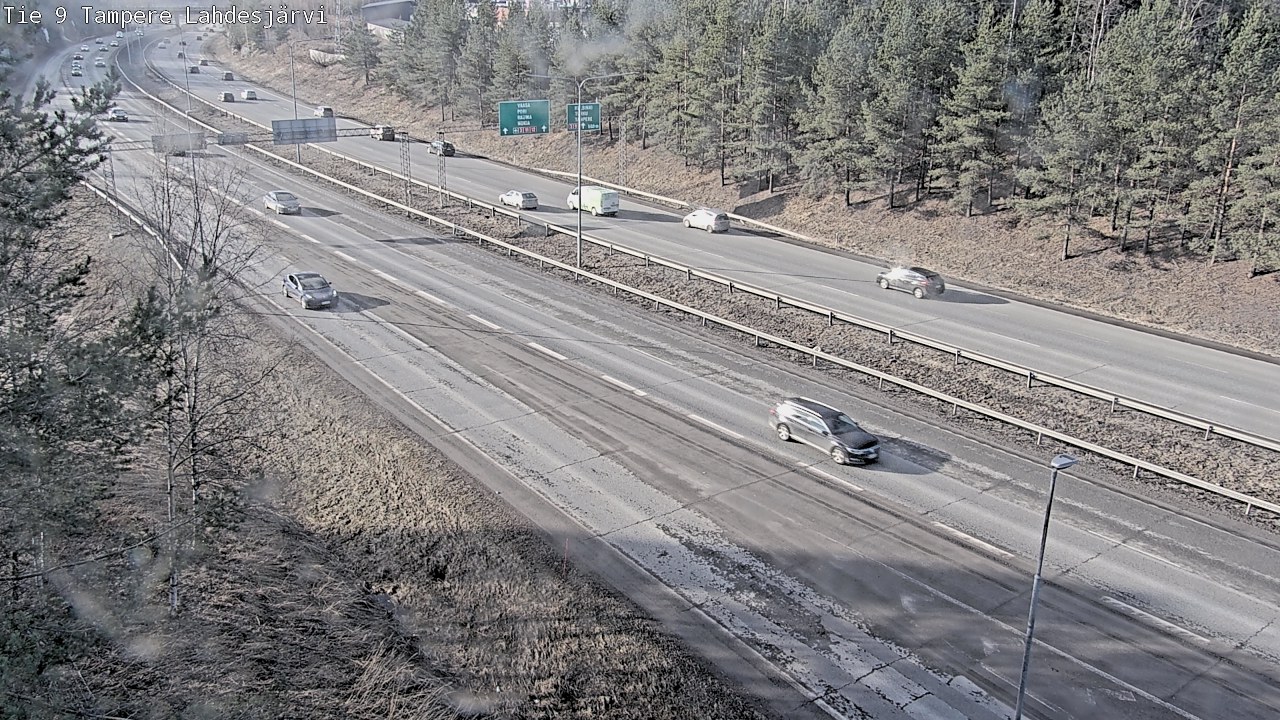 Weather Camera Image Road 9 Tampere, Lahdesjärvi, Tampere, Pirkanmaa