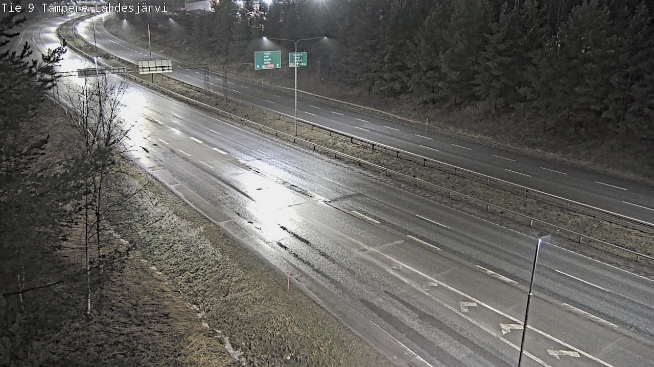Weather Camera Image Road 9 Tampere, Lahdesjärvi, Tampere, Pirkanmaa
