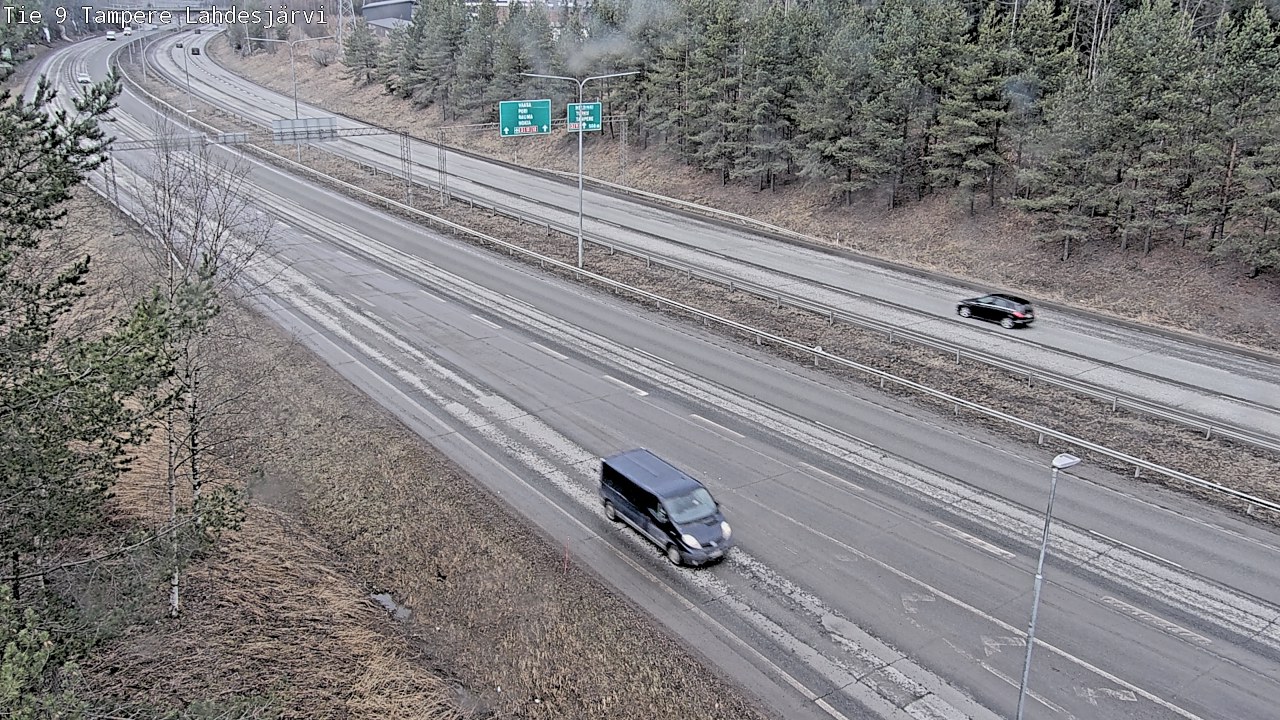 Weather Camera Image Road 9 Tampere, Lahdesjärvi, Tampere, Pirkanmaa