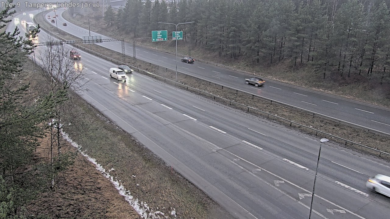 Weather Camera Image Road 9 Tampere, Lahdesjärvi, Tampere, Pirkanmaa