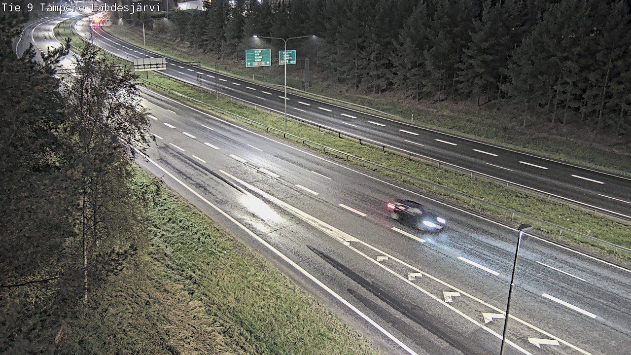 Weather Camera Image Road 9 Tampere, Lahdesjärvi, Tampere, Pirkanmaa