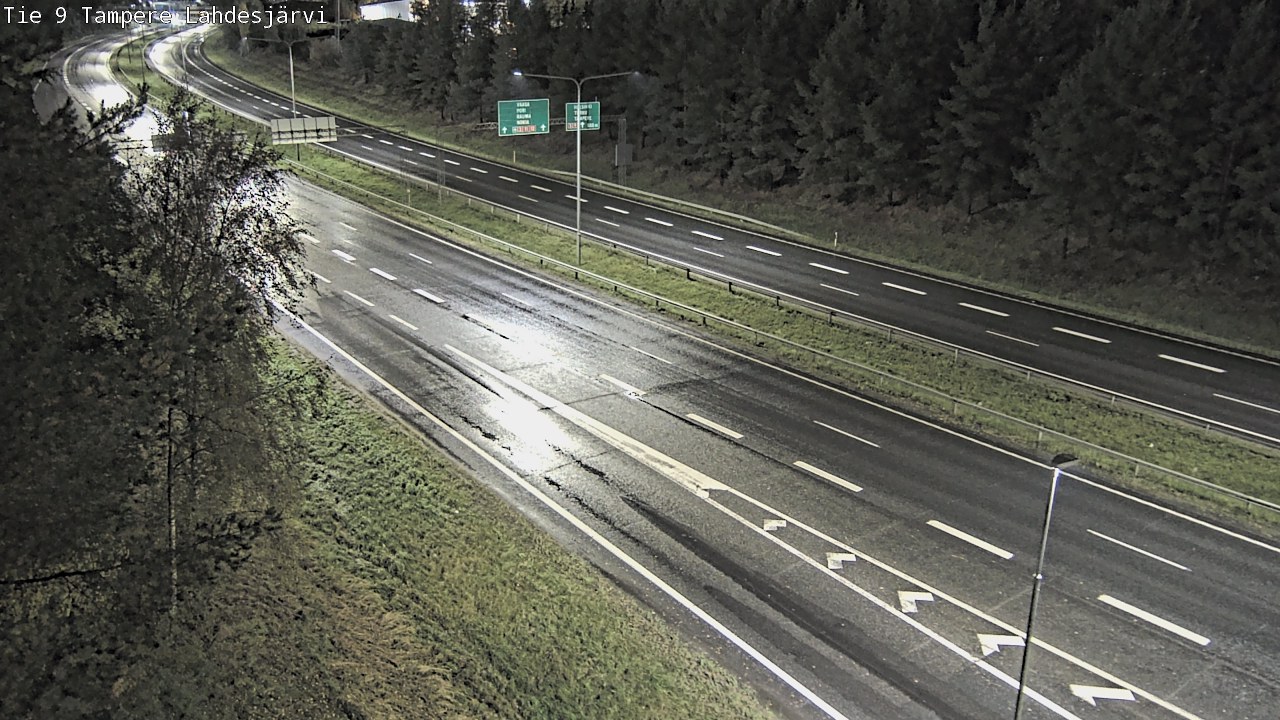 Weather Camera Image Road 9 Tampere, Lahdesjärvi, Tampere, Pirkanmaa