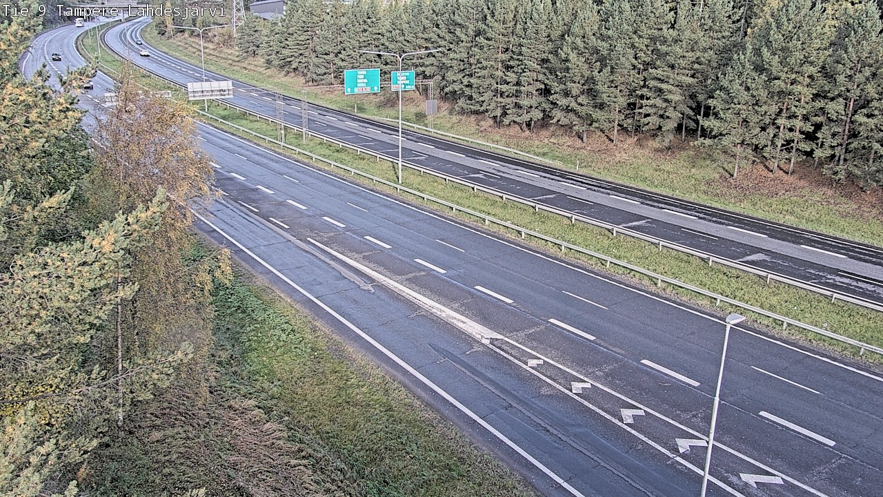 Weather Camera Image Road 9 Tampere, Lahdesjärvi, Tampere, Pirkanmaa