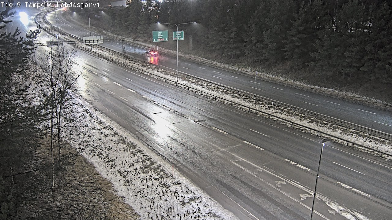 Weather Camera Image Väg 9 Tammerfors, Lahdesjärvi, Tampere, Pirkanmaa