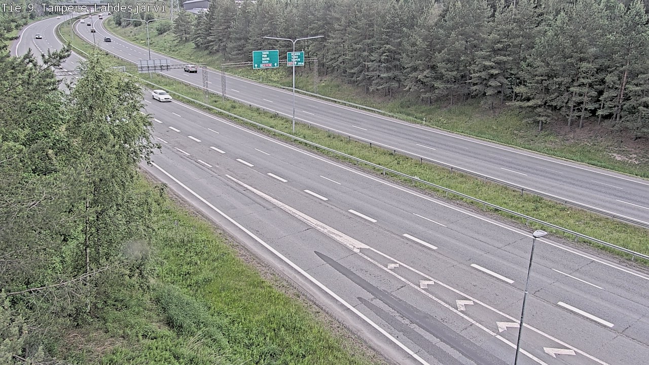Kelikamerat Kuva Tie 9 Tampere, Lahdesjärvi, Tampere, Pirkanmaa