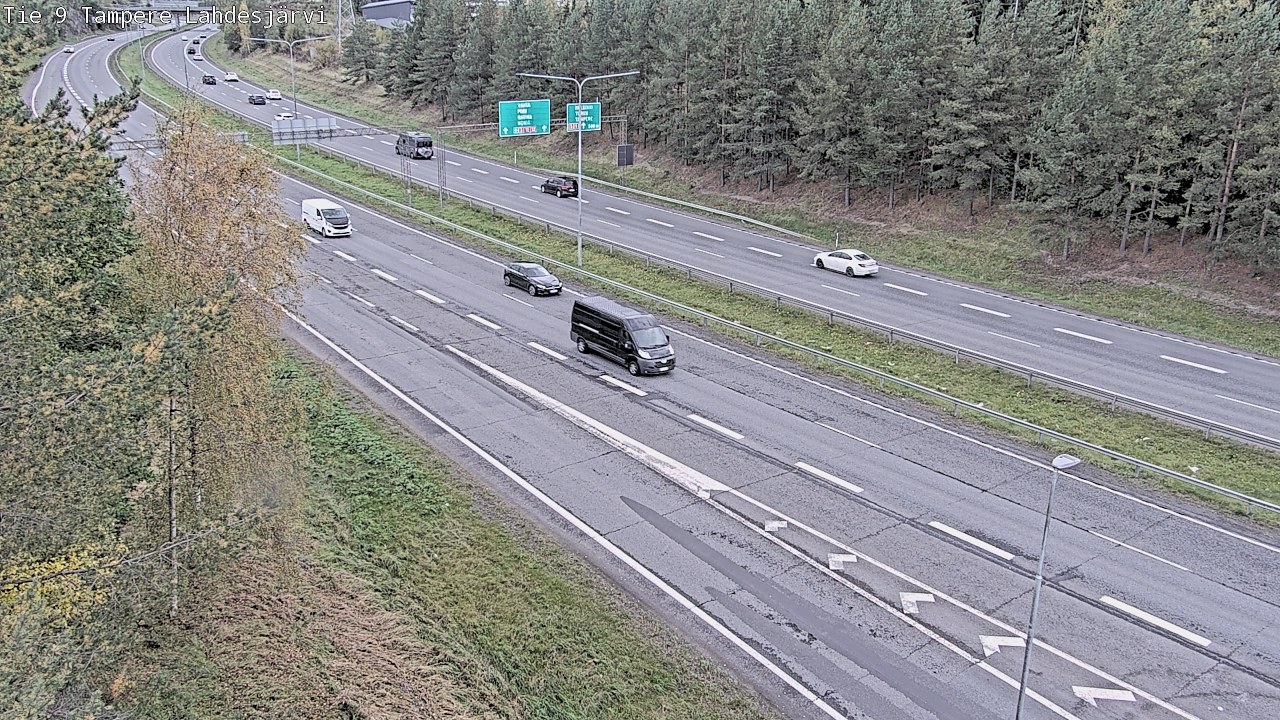 Weather Camera Image Road 9 Tampere, Lahdesjärvi, Tampere, Pirkanmaa