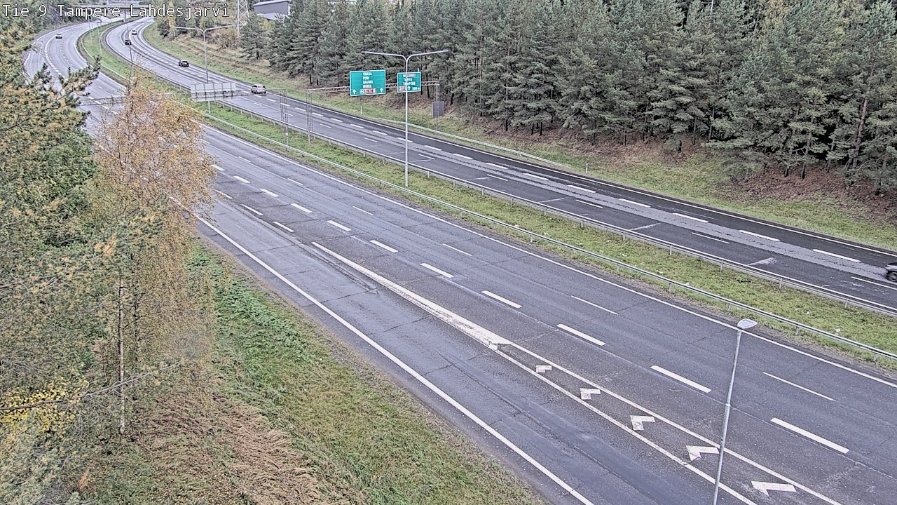 Weather Camera Image Road 9 Tampere, Lahdesjärvi, Tampere, Pirkanmaa