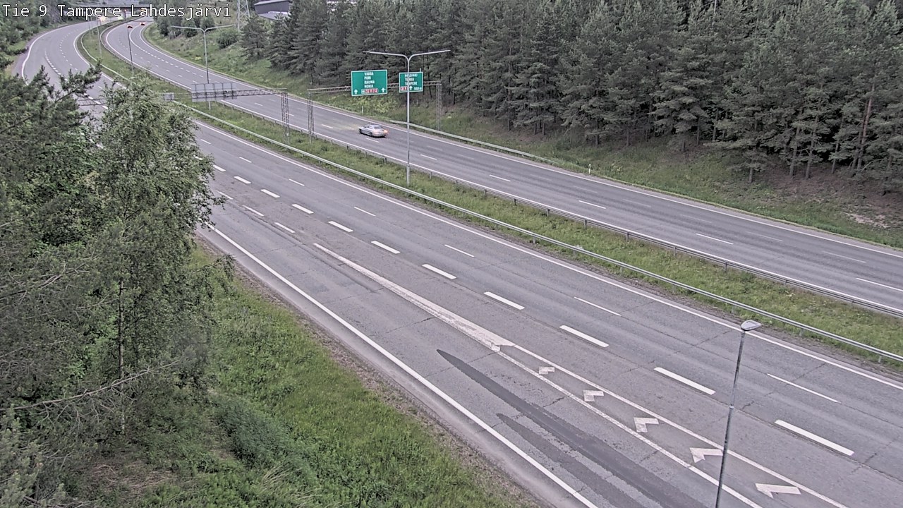 Kelikamerat Kuva Tie 9 Tampere, Lahdesjärvi, Tampere, Pirkanmaa