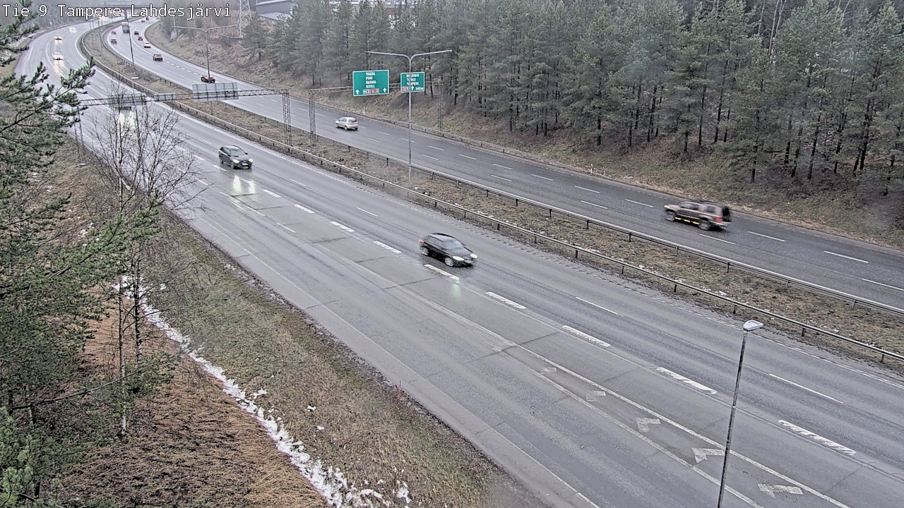 Weather Camera Image Road 9 Tampere, Lahdesjärvi, Tampere, Pirkanmaa
