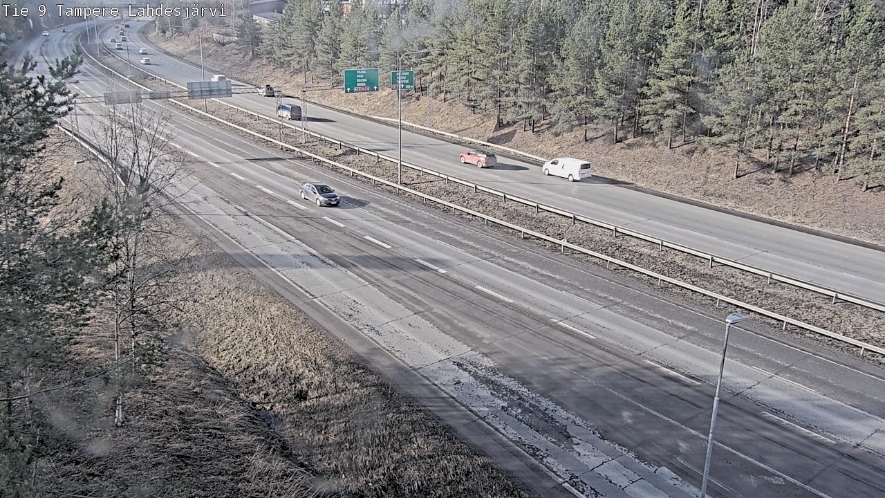 Weather Camera Image Road 9 Tampere, Lahdesjärvi, Tampere, Pirkanmaa