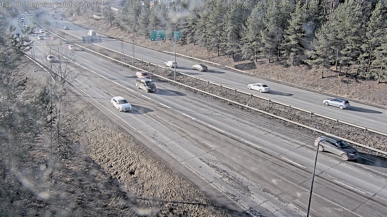 Weather Camera Image Road 9 Tampere, Lahdesjärvi, Tampere, Pirkanmaa