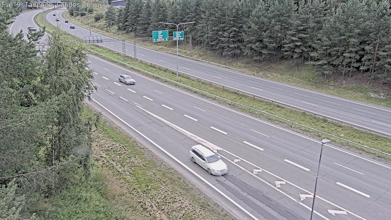 Weather Camera Image Road 9 Tampere, Lahdesjärvi, Tampere, Pirkanmaa