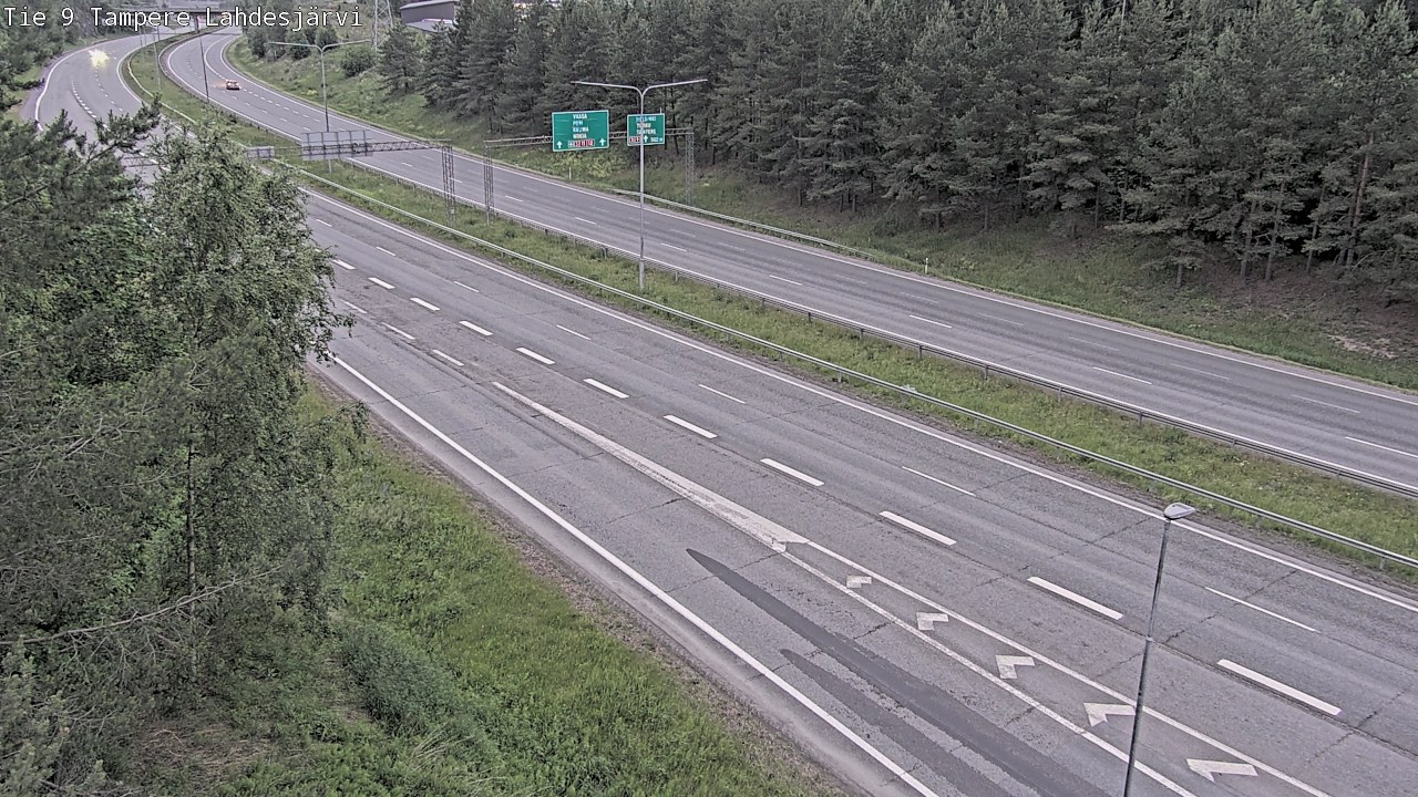 Kelikamerat Kuva Tie 9 Tampere, Lahdesjärvi, Tampere, Pirkanmaa