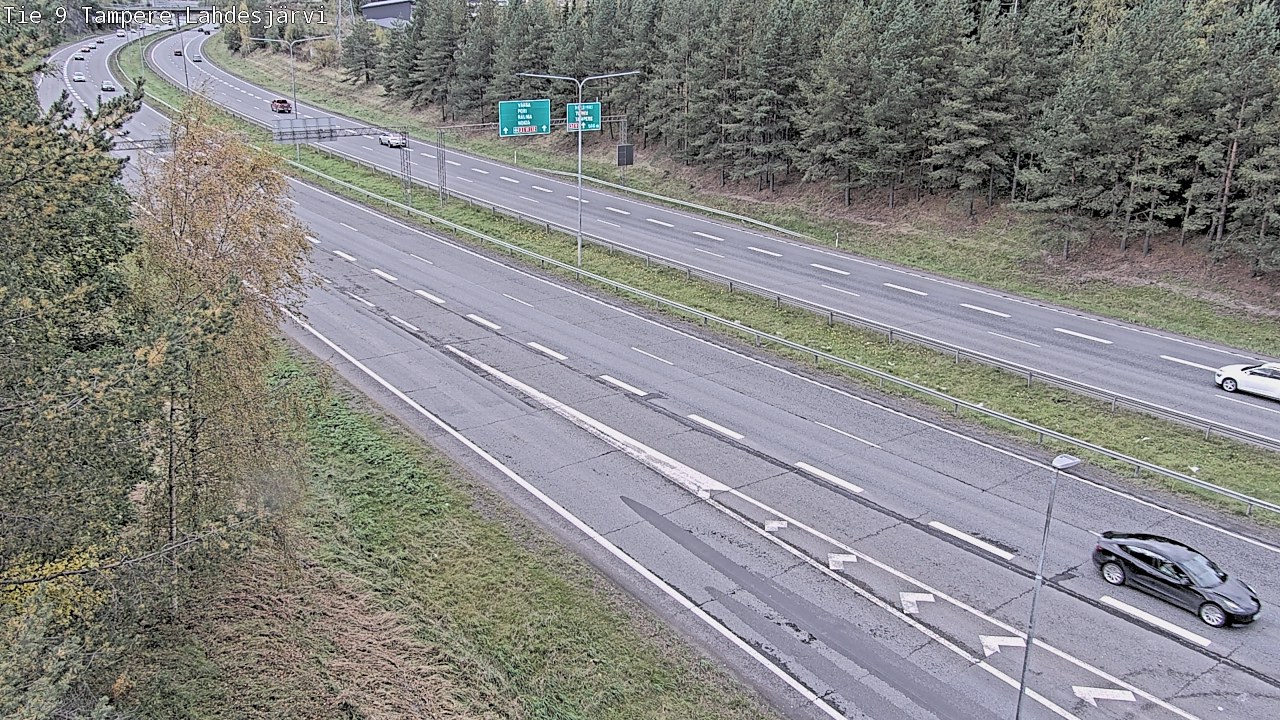 Weather Camera Image Road 9 Tampere, Lahdesjärvi, Tampere, Pirkanmaa