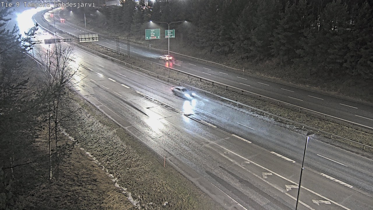 Weather Camera Image Road 9 Tampere, Lahdesjärvi, Tampere, Pirkanmaa