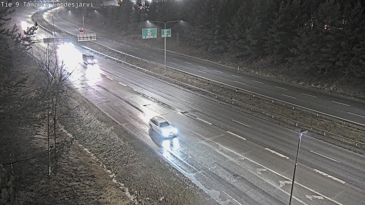 Weather Camera Image Road 9 Tampere, Lahdesjärvi, Tampere, Pirkanmaa