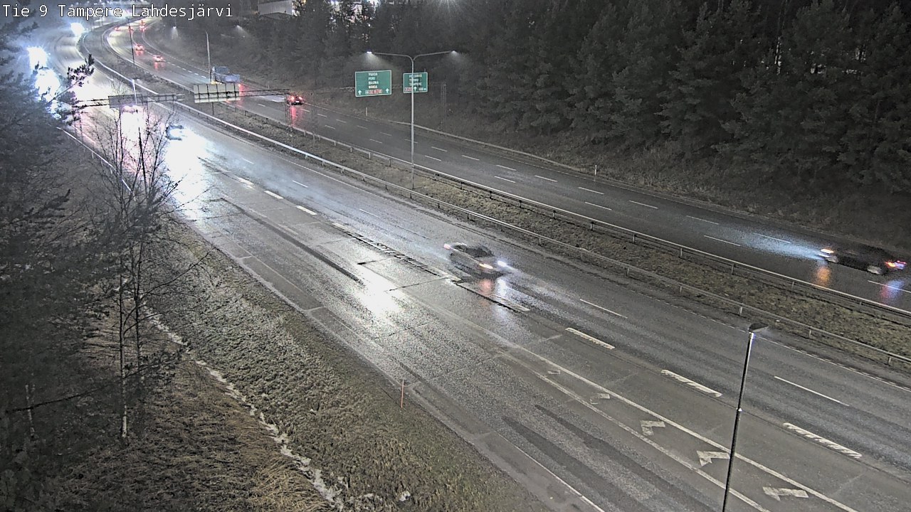 Weather Camera Image Road 9 Tampere, Lahdesjärvi, Tampere, Pirkanmaa