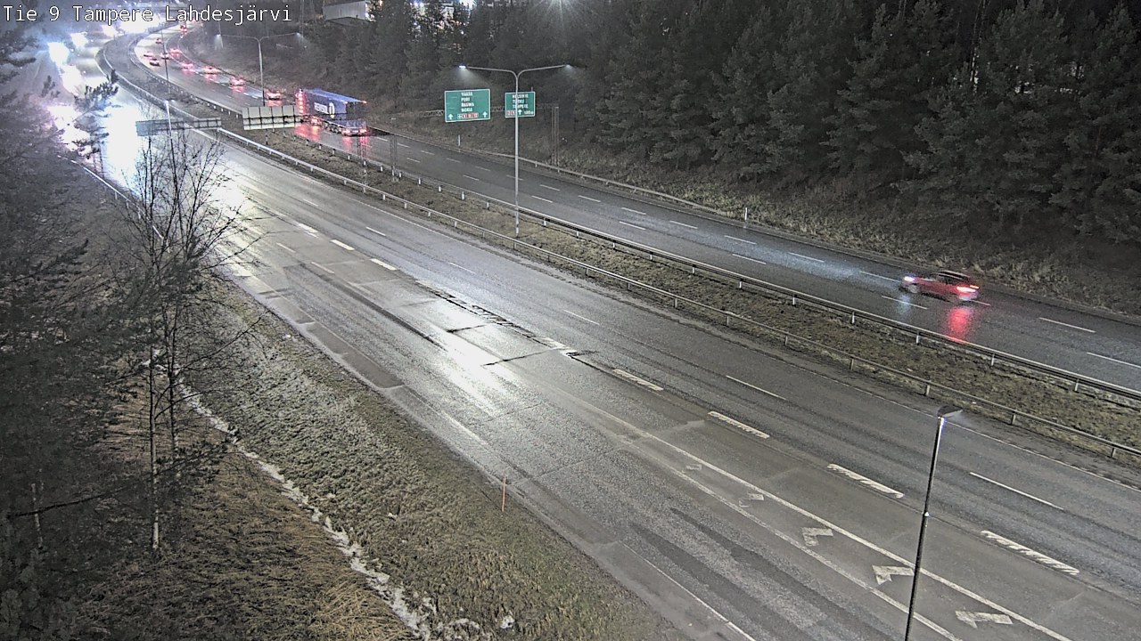 Weather Camera Image Road 9 Tampere, Lahdesjärvi, Tampere, Pirkanmaa