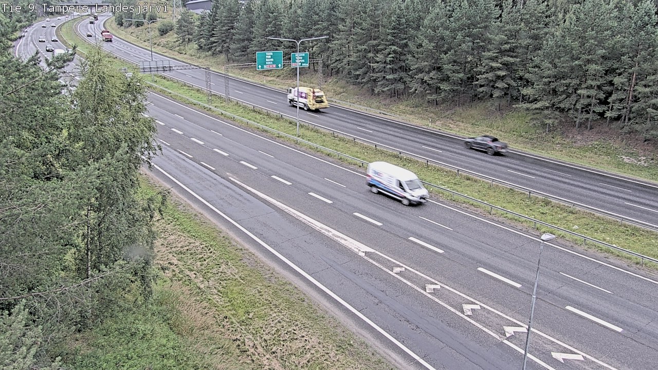 Weather Camera Image Road 9 Tampere, Lahdesjärvi, Tampere, Pirkanmaa