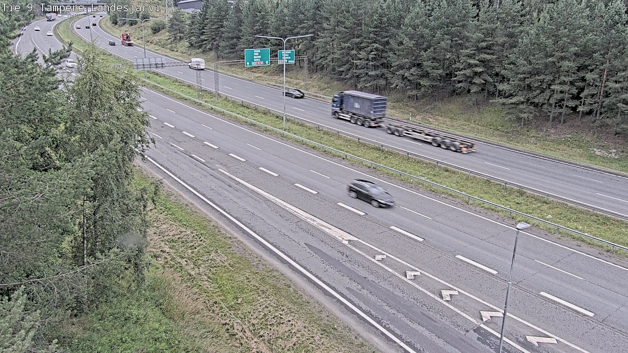 Weather Camera Image Road 9 Tampere, Lahdesjärvi, Tampere, Pirkanmaa