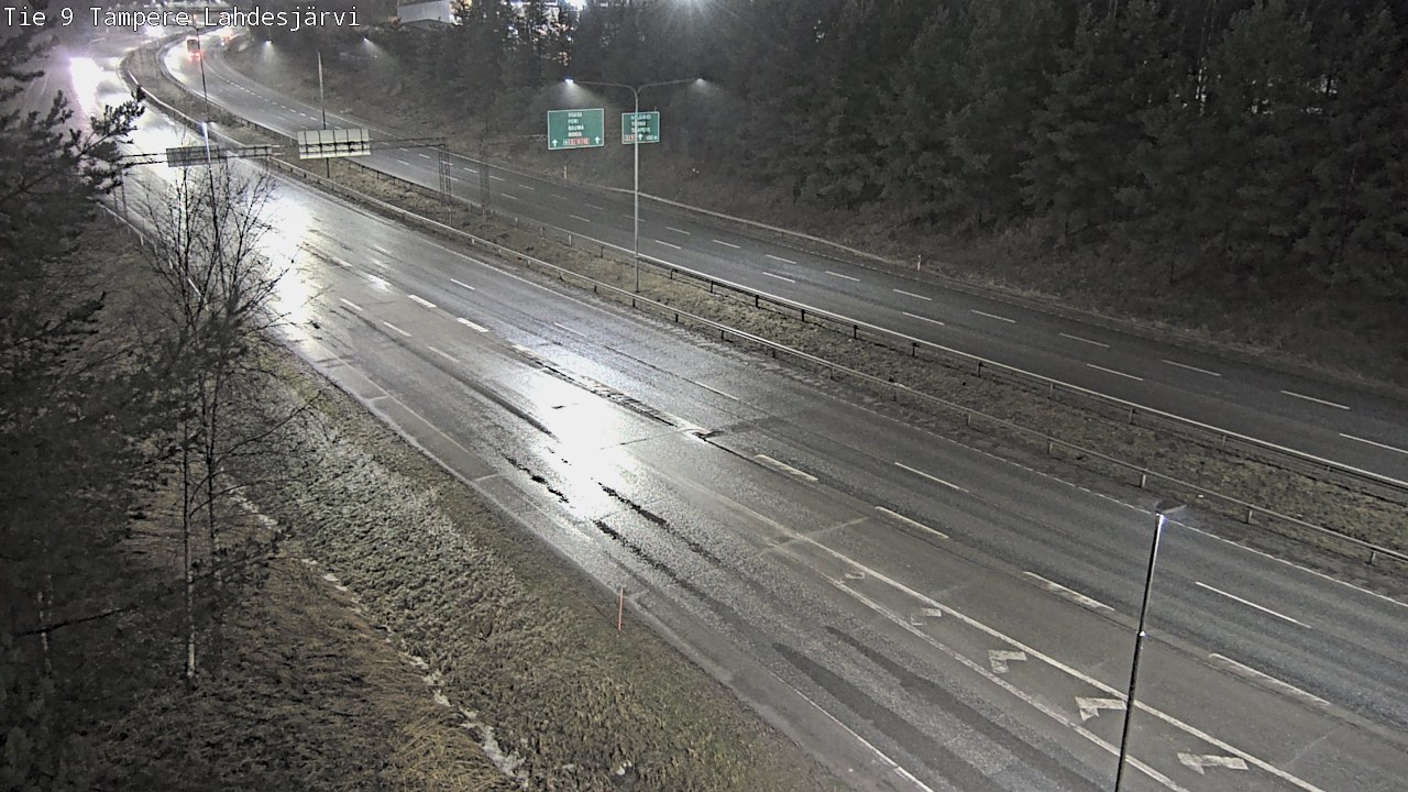 Weather Camera Image Road 9 Tampere, Lahdesjärvi, Tampere, Pirkanmaa