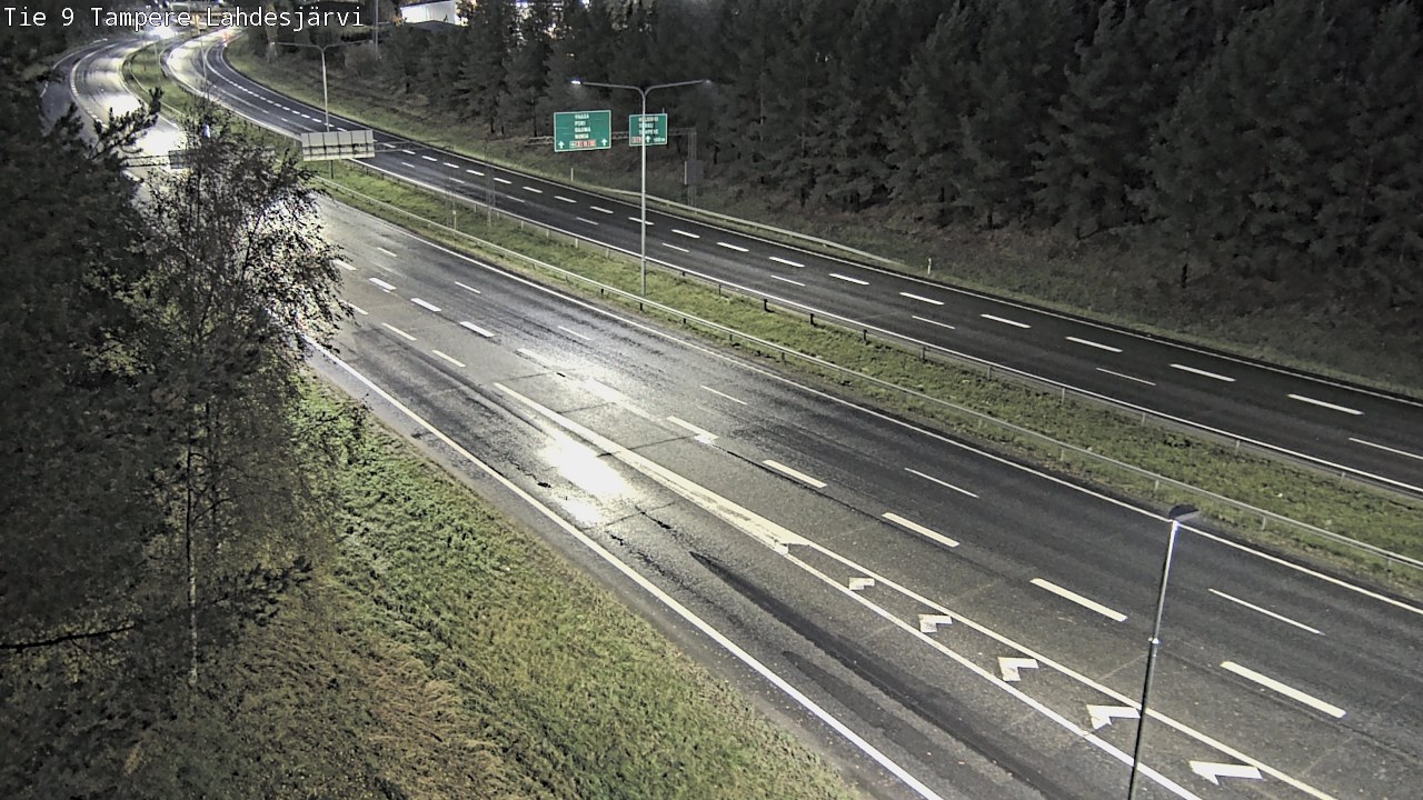 Weather Camera Image Road 9 Tampere, Lahdesjärvi, Tampere, Pirkanmaa