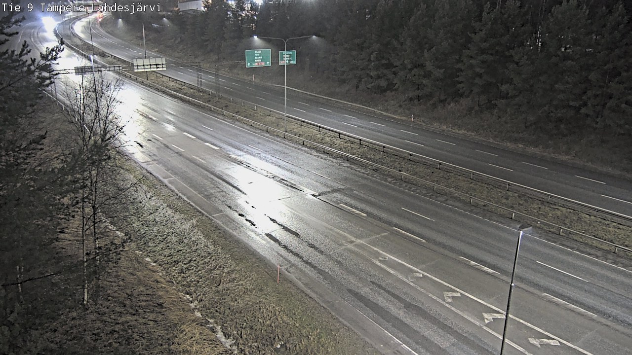 Weather Camera Image Road 9 Tampere, Lahdesjärvi, Tampere, Pirkanmaa