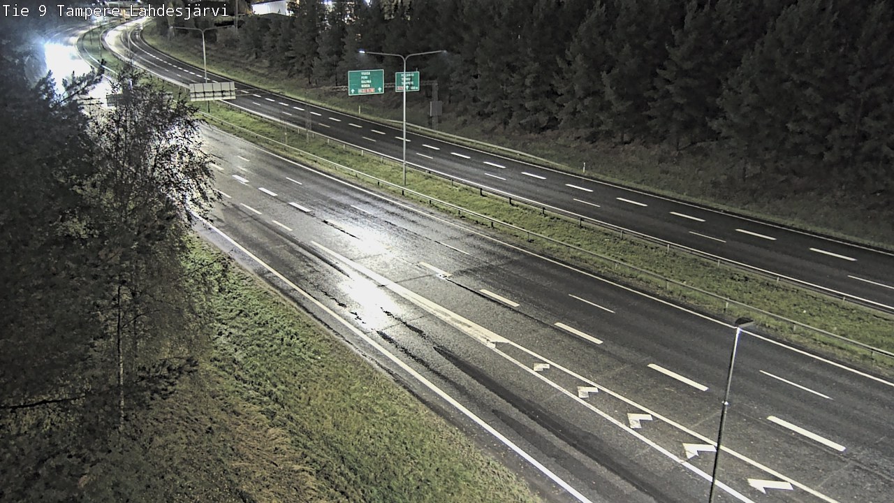 Weather Camera Image Road 9 Tampere, Lahdesjärvi, Tampere, Pirkanmaa