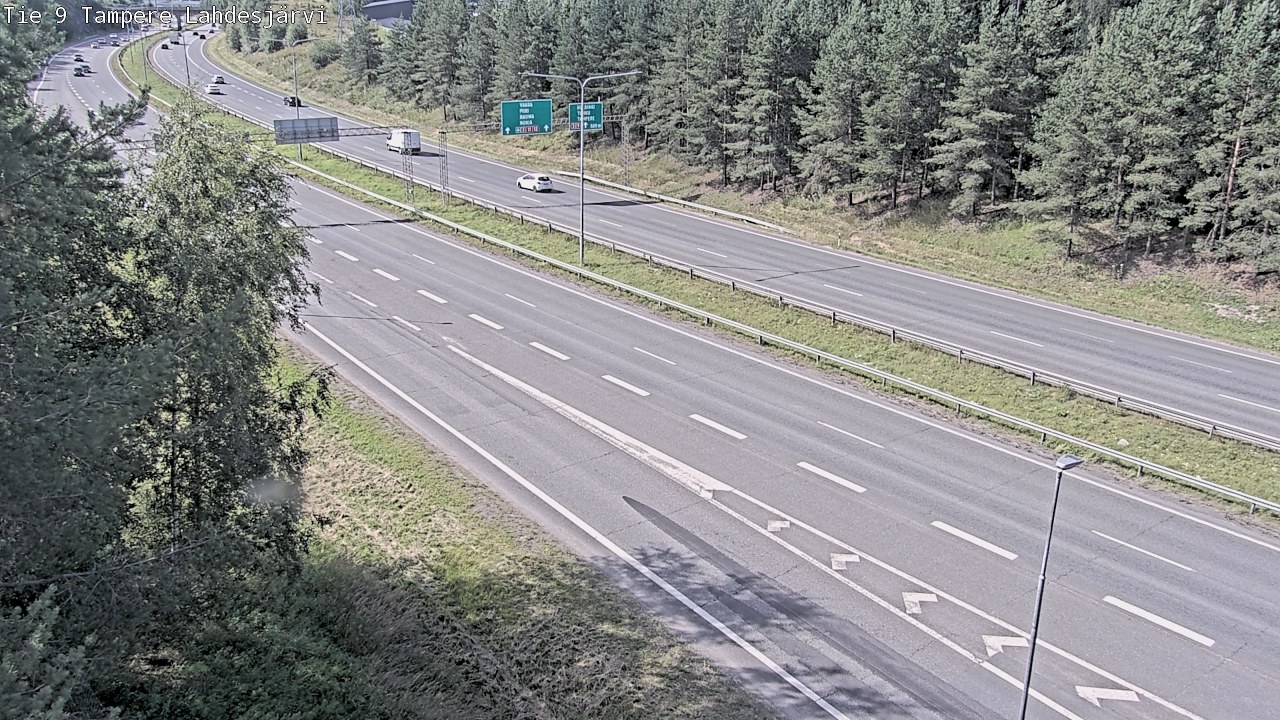 Kelikamerat Kuva Tie 9 Tampere, Lahdesjärvi, Tampere, Pirkanmaa