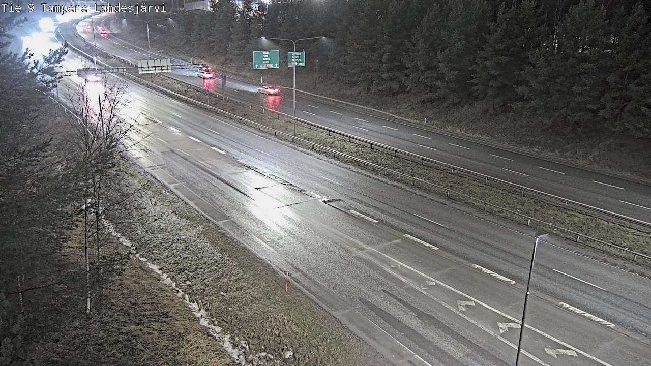 Weather Camera Image Road 9 Tampere, Lahdesjärvi, Tampere, Pirkanmaa