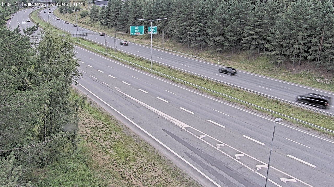 Weather Camera Image Road 9 Tampere, Lahdesjärvi, Tampere, Pirkanmaa
