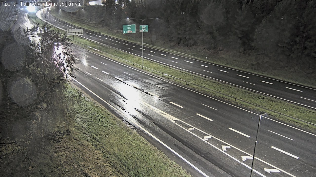 Weather Camera Image Road 9 Tampere, Lahdesjärvi, Tampere, Pirkanmaa