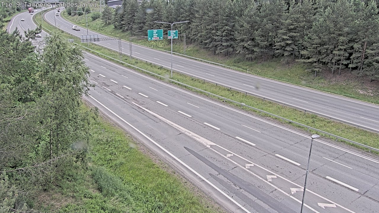 Kelikamerat Kuva Tie 9 Tampere, Lahdesjärvi, Tampere, Pirkanmaa
