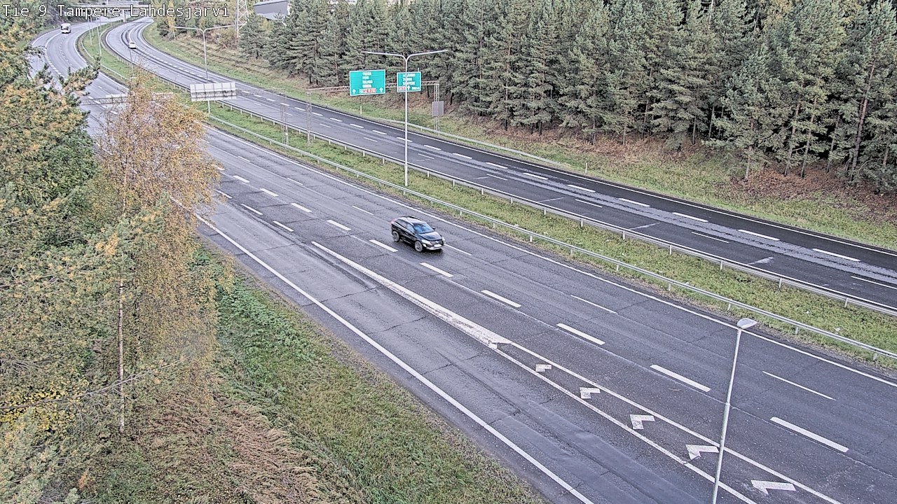 Weather Camera Image Road 9 Tampere, Lahdesjärvi, Tampere, Pirkanmaa
