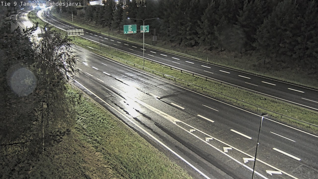 Weather Camera Image Road 9 Tampere, Lahdesjärvi, Tampere, Pirkanmaa