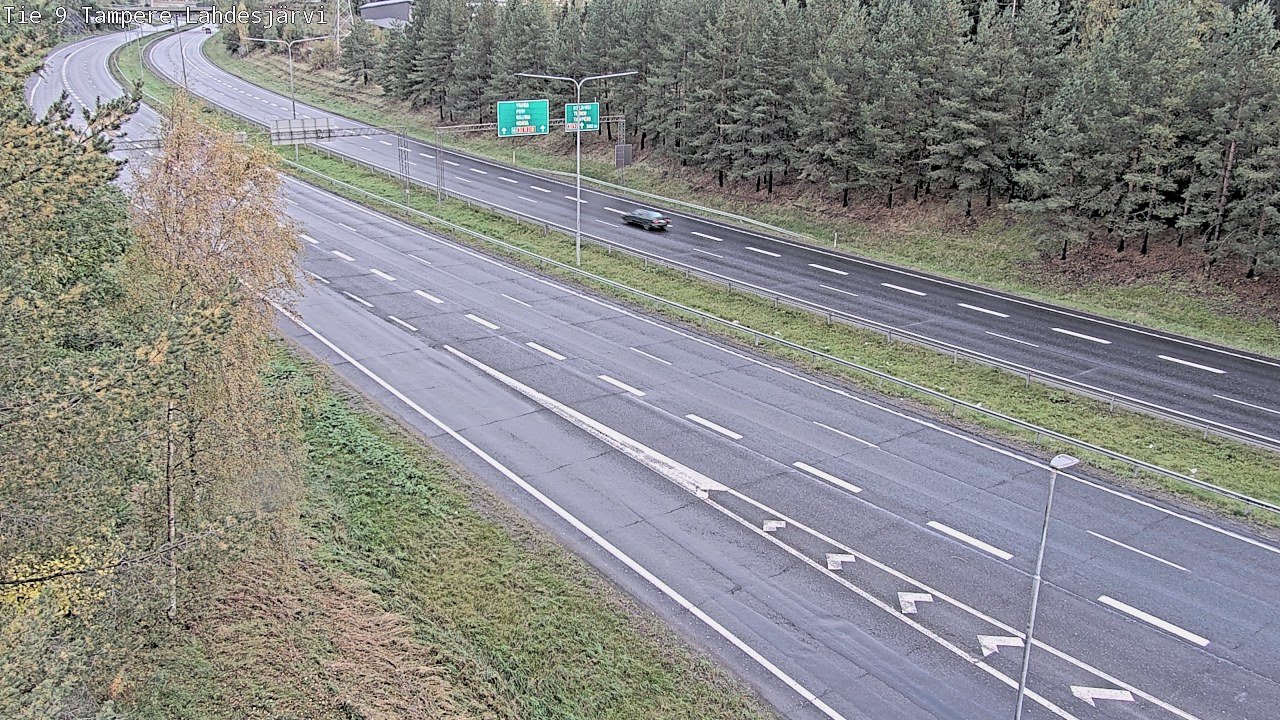 Weather Camera Image Road 9 Tampere, Lahdesjärvi, Tampere, Pirkanmaa