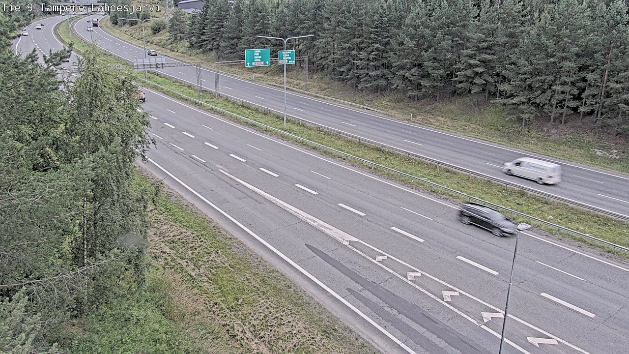 Weather Camera Image Road 9 Tampere, Lahdesjärvi, Tampere, Pirkanmaa