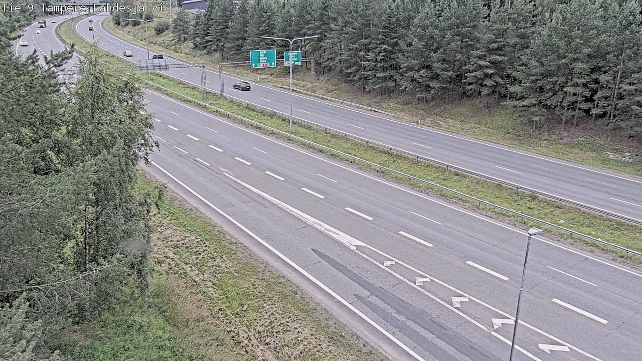 Weather Camera Image Road 9 Tampere, Lahdesjärvi, Tampere, Pirkanmaa