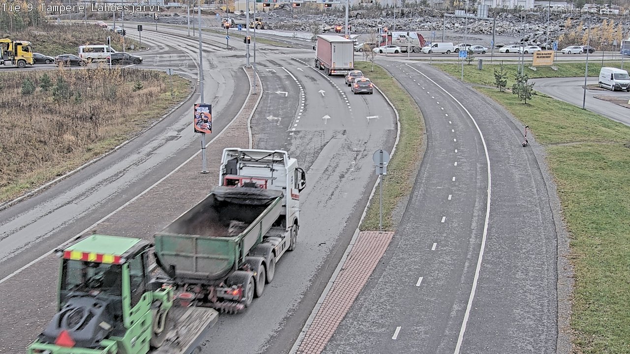 Kelikamerat Kuva Tie 9 Tampere, Lahdesjärvi, Tampere, Pirkanmaa